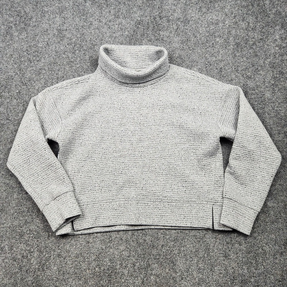Calia Light Gray Turtleneck Pullover